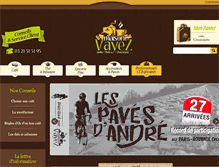 Tablet Screenshot of maison-vayez.com